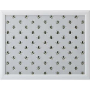 Creative Labs Bee Print Lap Tray with Cushion, Bean Bag Cushioned, Portable Lap Desk, Desk Laptop Tray 44cm x 34cm x 6cm Creative Labs Bee Print Lap Tray with Cushion, Bean Bag Cushioned, Portable Lap Desk, Desk Laptop Tray 44cm x 34cm x 6cm