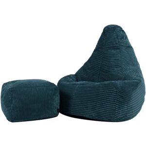 icon Dalton Kids Bean Bag and Footstool, Teal Green, Cord Kids Bean Bag Chair with Filling Included for Girls and Boys, Childrens Chair, Beanbags for Children, Playroom Décor, Bedroom Accessories icon Dalton Kids Bean Bag and Footstool, Teal Green, Cord Kids Bean Bag Chair with Filling Included for Girls and Boys, Childrens Chair, Beanbags for Children, Playroom Décor, Bedroom Accessories
