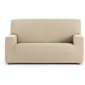 Eysa Llion Sofa Cover, Lycra, Ecru 0, 2 Seater Eysa Llion Sofa Cover, Lycra, Ecru 0, 2 Seater