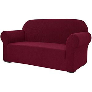 SU SUBRTEX 1-Piece Stretch Sofa Cover Spandex Jacquard Fabric Slipcovers for Couch, Sofa Armchair Anti-Slip Furniture Protector (X-large, Burgundy) SU SUBRTEX 1-Piece Stretch Sofa Cover Spandex Jacquard Fabric Slipcovers for Couch, Sofa Armchair Anti-Slip Furniture Protector (X-large, Burgundy)