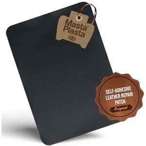 MastaPlasta Original Self-Adhesive Leather Repair Patch Black 28cm x 20cm (11in x 8in). Your Instant Upholstery-Quality Scratch & Tear Repair for Sofas, Car Interiors, Bags, Vinyl & DIY MastaPlasta Original Self-Adhesive Leather Repair Patch Black 28cm x 20cm (11in x 8in). Your Instant Upholstery-Quality Scratch & Tear Repair for Sofas, Car Interiors, Bags, Vinyl & DIY