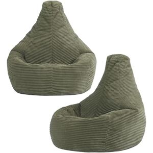 icon Dalton Kids Bean Bag, Sage Green, 2 Pack, Cord Kids Bean Bag Chair with Filling Included for Girls and Boys, Childrens Chair, Beanbags for Children, Playroom Décor, Bedroom Accessories icon Dalton Kids Bean Bag, Sage Green, 2 Pack, Cord Kids Bean Bag Chair with Filling Included for Girls and Boys, Childrens Chair, Beanbags for Children, Playroom Décor, Bedroom Accessories