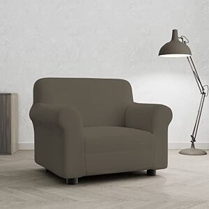 Italian Bed Linen Elastic Sofa Cover “Piu Bello”, 97% Polyester + 3% Elastometer, Dove Gray, 1 Place Italian Bed Linen Elastic Sofa Cover “Piu Bello”, 97% Polyester + 3% Elastometer, Dove Gray, 1 Place