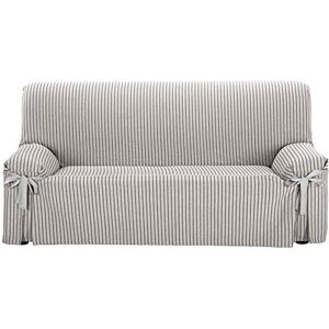 Martina Home Milan Sofa Cover with Bows 4 places 4 Seats grey Martina Home Milan Sofa Cover with Bows 4 places 4 Seats grey