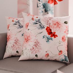 PETTI Artigiani Italiani PETTI Italian Artisans Pair of 60x60 cm Microfiber Cushion Covers, Decorative Pillows for Bedroom, Sofa, Living Room, Set of 2 Cushion Covers, Floral Pillow Case 19 Powder, 100% Made in Italy PETTI Artigiani Italiani PETTI Italian Artisans Pair of 60x60 cm Microfiber Cushion Covers, Decorative Pillows for Bedroom, Sofa, Living Room, Set of 2 Cushion Covers, Floral Pillow Case 19 Powder, 100% Made in Italy