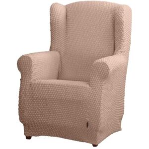 Estoralis Borneo Bi-Elastic Chair Cover Very Elastic Fabric C/03 Pink for Wing Chairs from 70 to 110 cm Quality Protection Super Adjustable Estoralis Borneo Bi-Elastic Chair Cover Very Elastic Fabric C/03 Pink for Wing Chairs from 70 to 110 cm Quality Protection Super Adjustable