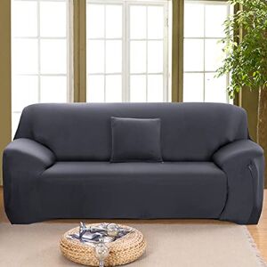 LiveGo High Stretch Sofa Covers, 2/3 Seater Ultra Soft Stylish Couch Covers for Dogs and Kids, Furniture Protector With Elastic Bottom (2 Seater, dark grey) LiveGo High Stretch Sofa Covers, 2/3 Seater Ultra Soft Stylish Couch Covers for Dogs and Kids, Furniture Protector With Elastic Bottom (2 Seater, dark grey)
