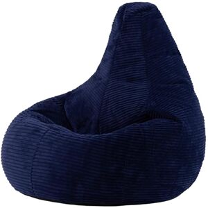 icon Dalton Cord Recliner Bean Bag, Navy Blue, Large Adult Bean Bag Chair with Filling Included, Comfy Chair, Living Room Furniture, Bedroom Furniture icon Dalton Cord Recliner Bean Bag, Navy Blue, Large Adult Bean Bag Chair with Filling Included, Comfy Chair, Living Room Furniture, Bedroom Furniture