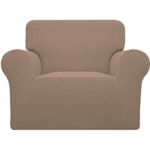 Easy-Going Stretch Chair Sofa Slipcover 1-Piece Couch Sofa Cover Furniture Protector Soft with Elastic Bottom for Kids,Pet. Spandex Jacquard Fabric Small Checks(Chair,Camel) Easy-Going Stretch Chair Sofa Slipcover 1-Piece Couch Sofa Cover Furniture Protector Soft with Elastic Bottom for Kids,Pet. Spandex Jacquard Fabric Small Checks(Chair,Camel)