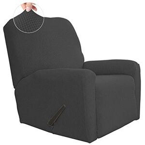 Easy-Going Recliner Stretch Sofa Slipcover Sofa Cover 4-Pieces Furniture Protector Couch Soft with Elastic Bottom Spandex Jacquard (Recliner,Dark Gray) Easy-Going Recliner Stretch Sofa Slipcover Sofa Cover 4-Pieces Furniture Protector Couch Soft with Elastic Bottom Spandex Jacquard (Recliner,Dark Gray)