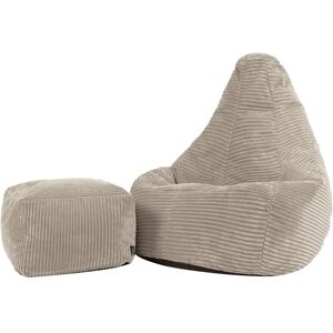 icon Dalton Kids Bean Bag and Footstool, Beige, Cord Kids Bean Bag Chair with Filling Included for Girls and Boys, Childrens Chair, Beanbags for Children, Playroom Décor, Bedroom Accessories icon Dalton Kids Bean Bag and Footstool, Beige, Cord Kids Bean Bag Chair with Filling Included for Girls and Boys, Childrens Chair, Beanbags for Children, Playroom Décor, Bedroom Accessories