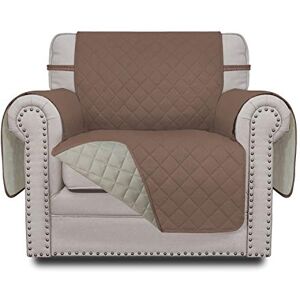 Easy-Going Chair Sofa Slipcover Reversible Sofa Cover Water Resistant Couch Cover Furniture Protector Cover with Elastic Straps for Pets Kids Children Dog Cat (Chair, Brown/Beige) Easy-Going Chair Sofa Slipcover Reversible Sofa Cover Water Resistant Couch Cover Furniture Protector Cover with Elastic Straps for Pets Kids Children Dog Cat (Chair, Brown/Beige)