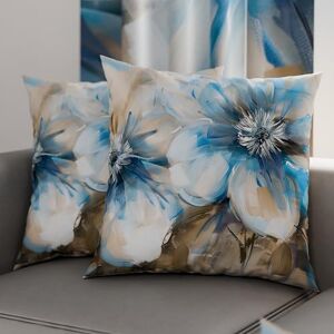PETTI Artigiani Italiani PETTI Italian Artisans Pair of 40x40 cm Microfiber Cushion Covers, Decorative Pillows for Bedroom, Sofa, Living Room, Set of 2 Cushion Covers, Floral Pillow Case 39, 100% Made in Italy PETTI Artigiani Italiani PETTI Italian Artisans Pair of 40x40 cm Microfiber Cushion Covers, Decorative Pillows for Bedroom, Sofa, Living Room, Set of 2 Cushion Covers, Floral Pillow Case 39, 100% Made in Italy