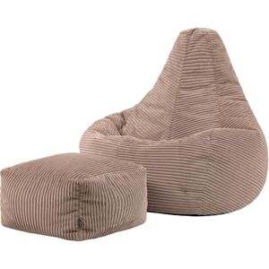 icon Dalton Cord Recliner Bean Bag with Footstool, Mocha Brown, Large Adult Bean Bag Chair with Filling Included, Comfy Chair, Living Room Furniture, Bedroom Furniture icon Dalton Cord Recliner Bean Bag with Footstool, Mocha Brown, Large Adult Bean Bag Chair with Filling Included, Comfy Chair, Living Room Furniture, Bedroom Furniture