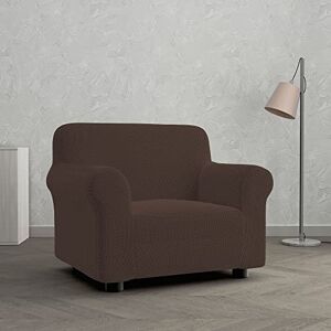 Italian Bed Linen FASHIONABLE Extendable Sofa Cover, Brown 1 Seater Italian Bed Linen FASHIONABLE Extendable Sofa Cover, Brown 1 Seater