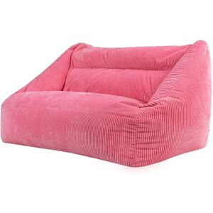 icon Cecilia Cord Bean Bag Sofa, Bubblegum Pink, Floor 2 Seater Sofa, Large Adult Bean Bag with Filling Included, Living Room, Living Room Furniture icon Cecilia Cord Bean Bag Sofa, Bubblegum Pink, Floor 2 Seater Sofa, Large Adult Bean Bag with Filling Included, Living Room, Living Room Furniture