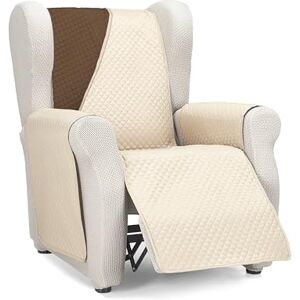 Martina Home Diamond 1 Seater Padded Sofa Cover/Relax Beige/Brown Martina Home Diamond 1 Seater Padded Sofa Cover/Relax Beige/Brown