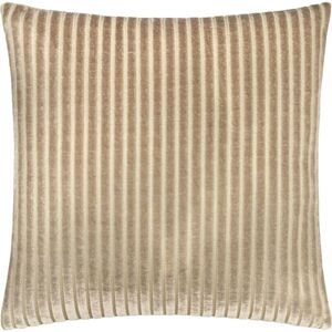 Paoletti Savoy Stripe Cushion Cover – Reversible Soft Textured Velvet Decorative Cushion for Sofas Beds and Armchairs (Mink 50x50cm) Paoletti Savoy Stripe Cushion Cover – Reversible Soft Textured Velvet Decorative Cushion for Sofas Beds and Armchairs (Mink 50x50cm)