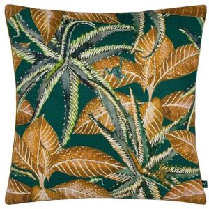 Wylder Tropics - Jahi - Emerald - One Size - Cushion Cover Wylder Tropics - Jahi - Emerald - One Size - Cushion Cover