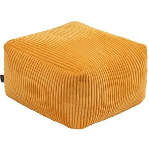 icon Amara Cord Bean Bag Footstool, Ochre Yellow, Pouffe Footstool with Filling Included, Footrest, Bedroom, Living Room, Living Room Furniture icon Amara Cord Bean Bag Footstool, Ochre Yellow, Pouffe Footstool with Filling Included, Footrest, Bedroom, Living Room, Living Room Furniture