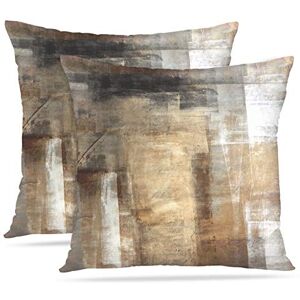 Britimes Throw Pillow Covers Modern Home Art Decor, 18 x 18 Inches Set of 2 Pillow Cases Decorative, Abstract Oil Painting Pillowcases for Bedroom, Living Room, Cushion Sofa, Taupe Grey Brown Beige Britimes Throw Pillow Covers Modern Home Art Decor, 18 x 18 Inches Set of 2 Pillow Cases Decorative, Abstract Oil Painting Pillowcases for Bedroom, Living Room, Cushion Sofa, Taupe Grey Brown Beige