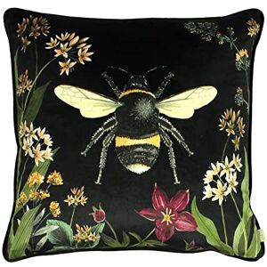 furn. Evans Lichfield Midnight Garden Cushion Cover – Bee Botanical Velvet Design (Bee – 43 x 43 cm) furn. Evans Lichfield Midnight Garden Cushion Cover – Bee Botanical Velvet Design (Bee – 43 x 43 cm)