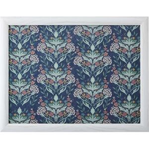 Creative Labs Floral Print Lap Tray with Cushion, Bean Bag Cushioned, Portable Lap Desk, Desk Laptop Tray 44cm x 34cm x 6cm Creative Labs Floral Print Lap Tray with Cushion, Bean Bag Cushioned, Portable Lap Desk, Desk Laptop Tray 44cm x 34cm x 6cm