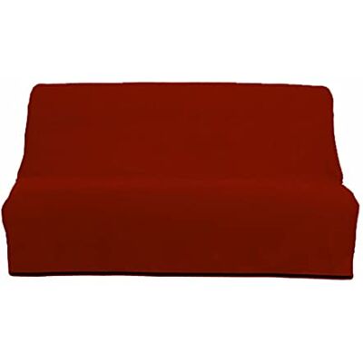 Soleil d'ocre Panama Sofa Bed Cover Cotton Orange 190 x 204 cm Soleil d'ocre Panama Sofa Bed Cover Cotton Orange 190 x 204 cm