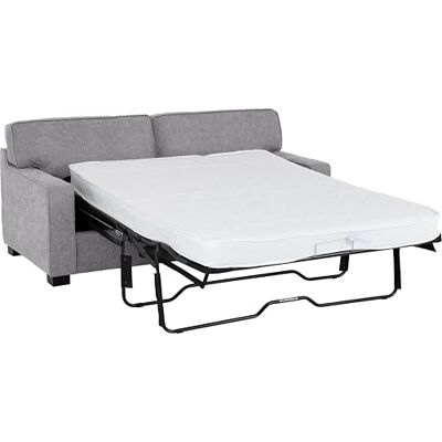 Seconique Eton Sofa Bed in Light Grey Fabric Seconique Eton Sofa Bed in Light Grey Fabric