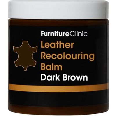 Furniture-Clinic Leather Recolouring Balm - Dark Brown - Leather Recolouring Balm Furniture-Clinic Leather Recolouring Balm - Dark Brown - Leather Recolouring Balm