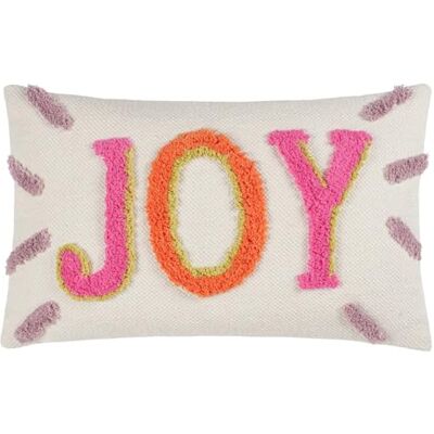 Heya Home Joy Tufted Cushion Cover - Multicolour Cotton - One Size Heya Home Joy Tufted Cushion Cover - Multicolour Cotton - One Size