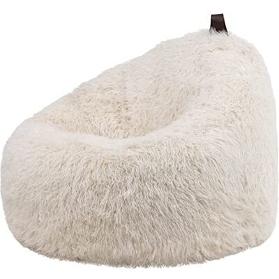 Icon Kokon Lounge Chair - Faux Fur - Ivory - Sitzsack Icon Kokon Lounge Chair - Faux Fur - Ivory - Sitzsack