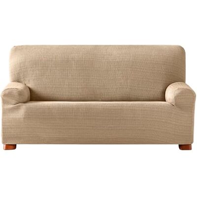 EYSA ITALIA EYSA AQUILES - Sofa Cover - Elastic 3 Seater - Beige EYSA ITALIA EYSA AQUILES - Sofa Cover - Elastic 3 Seater - Beige