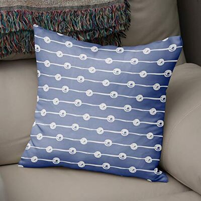 Bonamaison Decorative Cushion Cover, Polycotton, Multicolor, Standard Bonamaison Decorative Cushion Cover, Polycotton, Multicolor, Standard