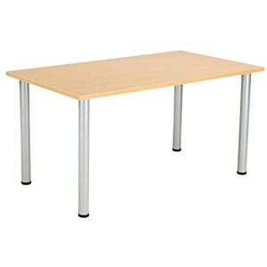 Office Hippo Desk Table, Sturdy & Robust Computer Table, Stylish Work Table For Home Office, Ideal For Canteen or Meeting Room, High Table Desk, 5 Year Guarantee Oak Office Hippo Desk Table, Sturdy & Robust Computer Table, Stylish Work Table For Home Office, Ideal For Canteen or Meeting Room, High Table Desk, 5 Year Guarantee Oak