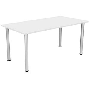 Office Hippo Desk Table, Sturdy & Robust Computer Table, Stylish Work Table For Home Office, Ideal For Canteen or Meeting Room, High Table Desk, 5 Year Guarantee White Office Hippo Desk Table, Sturdy & Robust Computer Table, Stylish Work Table For Home Office, Ideal For Canteen or Meeting Room, High Table Desk, 5 Year Guarantee White