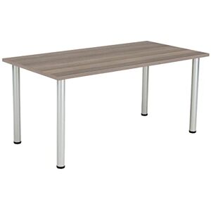 Office Hippo Desk Table, Sturdy & Robust Computer Table, Stylish Work Table For Home Office, Ideal For Canteen or Meeting Room, High Table Desk, 5 Year Guarantee Grey Oak Office Hippo Desk Table, Sturdy & Robust Computer Table, Stylish Work Table For Home Office, Ideal For Canteen or Meeting Room, High Table Desk, 5 Year Guarantee Grey Oak