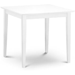 Julian Bowen - Rufford - 80cm - White - Dining Table Julian Bowen - Rufford - 80cm - White - Dining Table