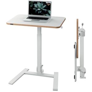 Leitz Ergo Small Foldable Sit Stand Desk Compact Laptop Desk with Carry Handle, Lightweight and Portable, For Home Office Use, Holds up to 20kg, (Table Size 65cm x 46cm), White, 65880001 Leitz Ergo Small Foldable Sit Stand Desk Compact Laptop Desk with Carry Handle, Lightweight and Portable, For Home Office Use, Holds up to 20kg, (Table Size 65cm x 46cm), White, 65880001