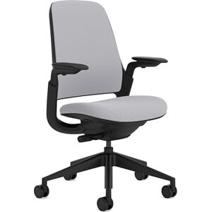 Steelcase Series 1 Upholstered Ergonomic Office Chair With LiveBack Lumbar Support And 4D Armests Grey; Made in Europe Steelcase Series 1 Upholstered Ergonomic Office Chair With LiveBack Lumbar Support And 4D Armests Grey; Made in Europe