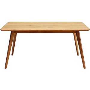 KARE Design Table Memo, Brown, Solid Oak Wood, Rectangular, Seats 4-6 People, Modern, Scandinavian Style, Dining Table, Furniture for Eating in Living Room, Kitchen, 75x160x90 cm KARE Design Table Memo, Brown, Solid Oak Wood, Rectangular, Seats 4-6 People, Modern, Scandinavian Style, Dining Table, Furniture for Eating in Living Room, Kitchen, 75x160x90 cm