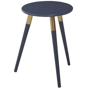 Premier Housewares Nostra Dark Grey Side Table - Triangular Small End Table Premier Housewares Nostra Dark Grey Side Table - Triangular Small End Table