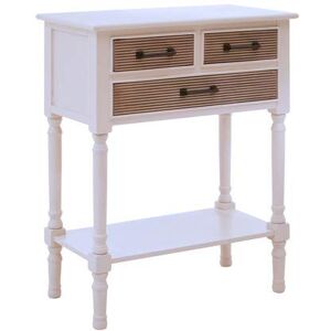 Premier Housewares Pearl White Console Table - Hallway Decor Premier Housewares Pearl White Console Table - Hallway Decor