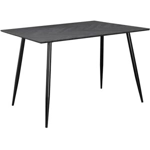 Dorel Home Furnishings Monza Table 120 Fishbone GreyoakBlack Dorel Home Furnishings Monza Table 120 Fishbone GreyoakBlack