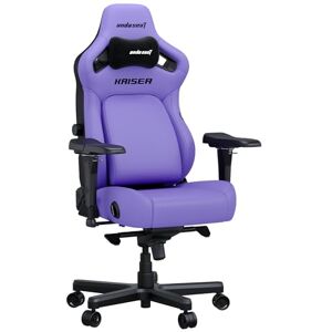 Anda Seat Kaiser 4 Gaming Chair for Adults Large Reclining Video Game Chairs with 4-Level Pop-Out Lumbar, Stain-Resistant Faux Leather, Heavy Duty Neck & Back Support Purple Ergonomic Gaming Chair Anda Seat Kaiser 4 Gaming Chair for Adults Large Reclining Video Game Chairs with 4-Level Pop-Out Lumbar, Stain-Resistant Faux Leather, Heavy Duty Neck & Back Support Purple Ergonomic Gaming Chair
