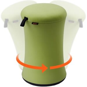 VEVOR Wobble Chair, Height-Adjustable (19.3-25") Wobble Chair with Fabric Cover, Flexible Seating Wobble Stool Made of Iron & Sponge, Ideal for School, Office & Home, 20° Tilt Angle, Age 12-18, Green VEVOR Wobble Chair, Height-Adjustable (19.3-25") Wobble Chair with Fabric Cover, Flexible Seating Wobble Stool Made of Iron & Sponge, Ideal for School, Office & Home, 20° Tilt Angle, Age 12-18, Green