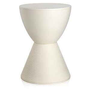 Kartell Prince Aha - White Practical Stool & Side Table - Stool Kartell Prince Aha - White Practical Stool & Side Table - Stool