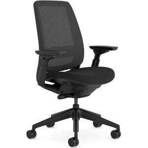 Steelcase Series 2 Ergonomic Office Chair With LiveBack Lumbar Support And 4D Armests Black/Black; Made in Europe Steelcase Series 2 Ergonomic Office Chair With LiveBack Lumbar Support And 4D Armests Black/Black; Made in Europe