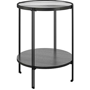 DHP Furniture Wainwright End & Side Table Black Oak Look DHP Furniture Wainwright End & Side Table Black Oak Look