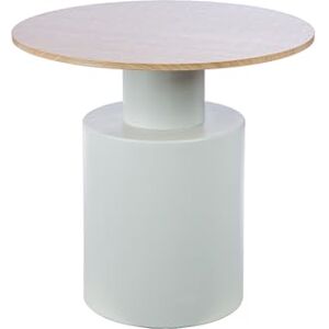 Casablanca modernes Design Casablanca Living Side Table, Metal, Round, Natural/White, Height 53 cm x Diameter 55 cm, Storage Table Casablanca modernes Design Casablanca Living Side Table, Metal, Round, Natural/White, Height 53 cm x Diameter 55 cm, Storage Table